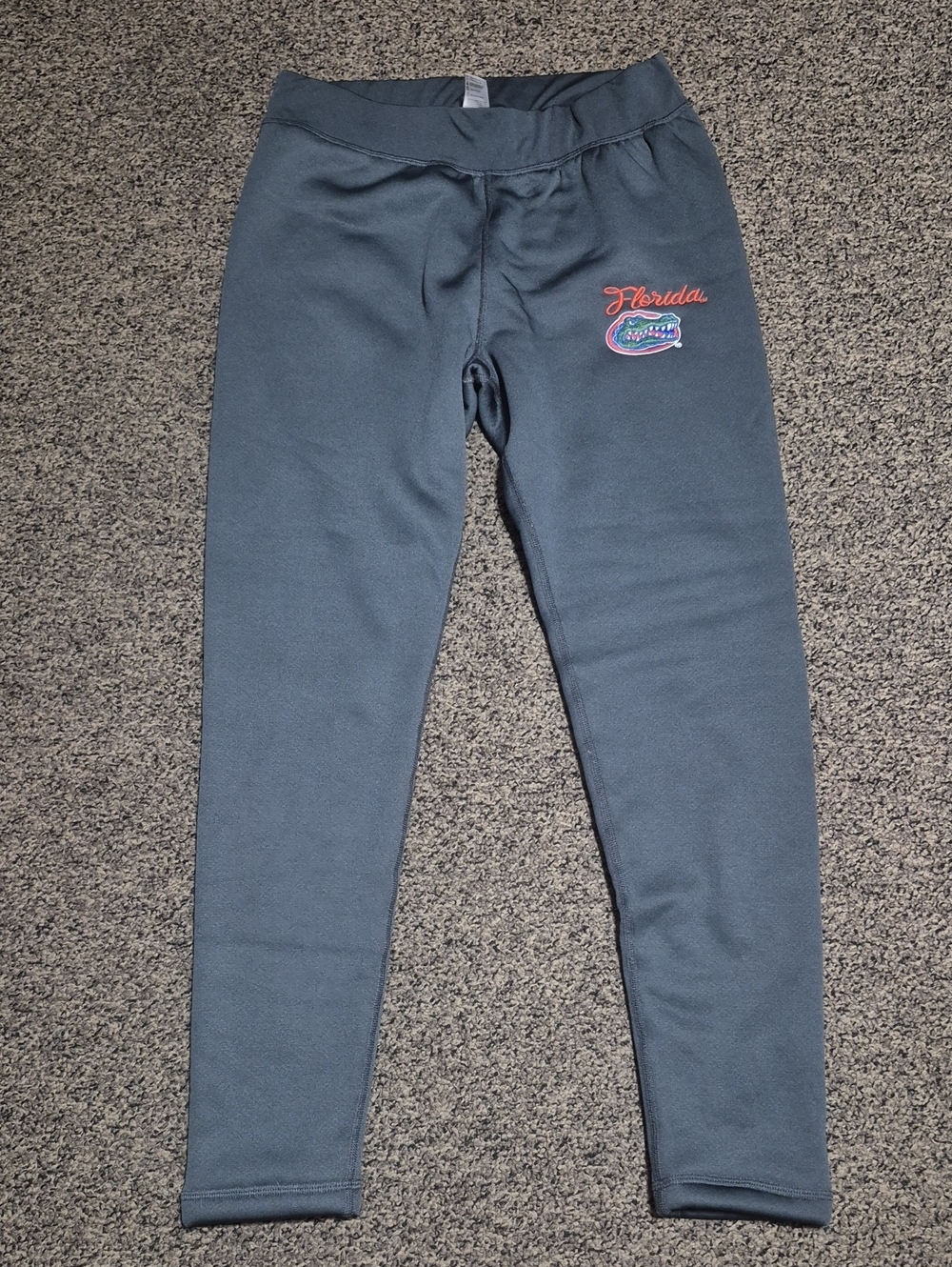 Florida Gators Concepts Sport Gray Fleece Lined Leggings for Women